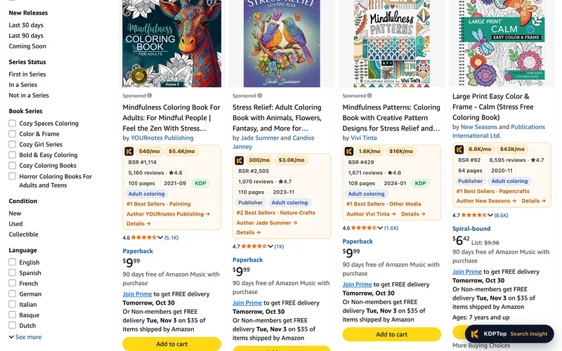 Search results & Best Sellers